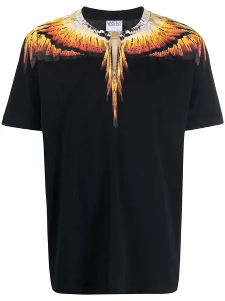 Marcelo Burlon County of Milan футболка Solfolk с принтом Wings