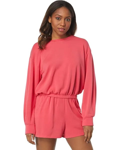 Толстовка SUNDRY Pleat Sleeve, цвет Poppy