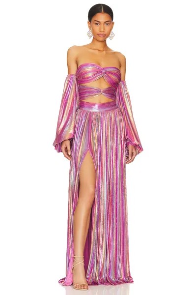 Платье Bronx and Banco Valerie Gown, цвет Metallic Rose Multi