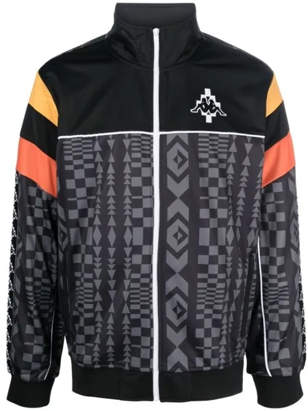 Marcelo Burlon County of Milan куртка с нашивкой-логотипом из коллаборации с KAPPA, черный