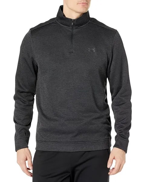 Толстовка Under Armour Golf Storm Sweater Fleece 1/4 Zip, цвет Black/Black