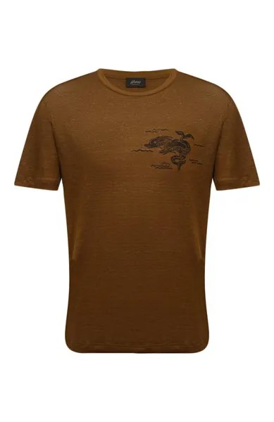 Льняная футболка Brioni