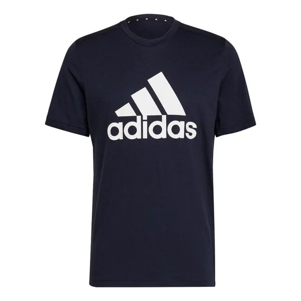 Футболка adidas AEROREADY Designed 2 Move Feelready Sport Logo T-Shirt 'Legend Ink', черный