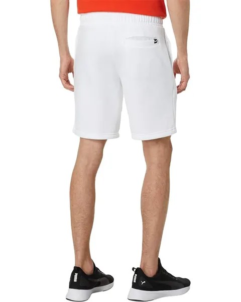 Шорты PUMA Essentials Embroidery Fleece Shorts, цвет Puma White