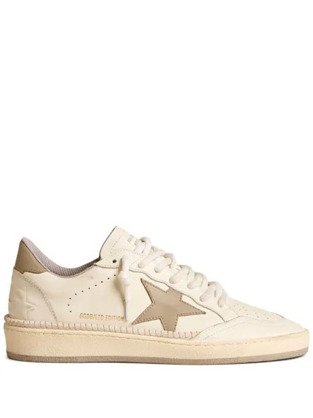 Golden Goose Ball-Star low-top leather sneakers, белый