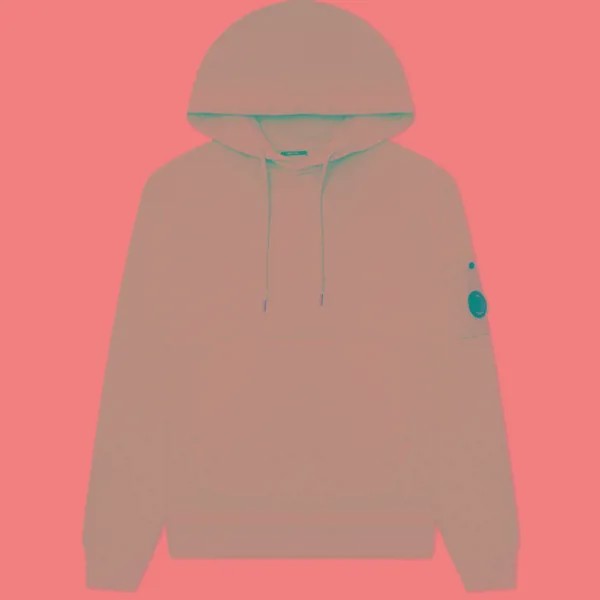 Мужская толстовка C.P. Company Cotton Fleece Hoodie Resist Dyed фиолетовый, Размер XXL