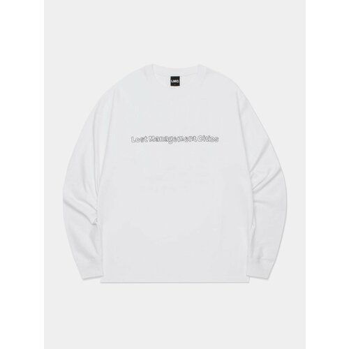 Лонгслив LMC FN Doodle Longsleeve Tee, размер S, , белый