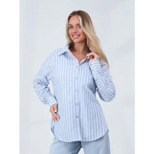 Рубашка VITACCI, размер 44-46, голубой