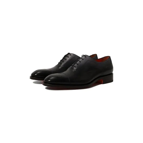 Кожаные оксфорды Santoni