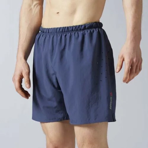 [AX9429] Мужские шорты Reebok Running Woven 7  - синие