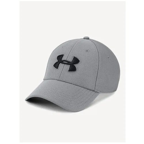 Бейсболка Under Armour, размер M/L(55-58), серый, черный