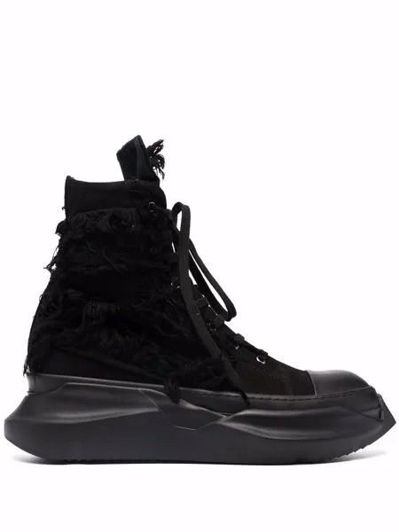 Rick Owens DRKSHDW высокие кеды Abstract