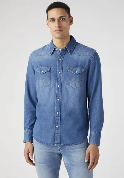 Джинсовая рубашка Wrangler 