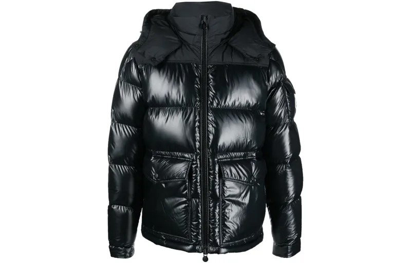 Moncler Мужской пуховик, черный