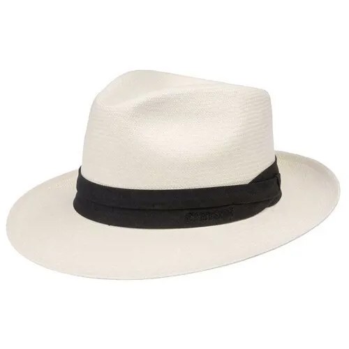 Шляпа федора STETSON 2138402 FEDORA PANAMA, размер 57