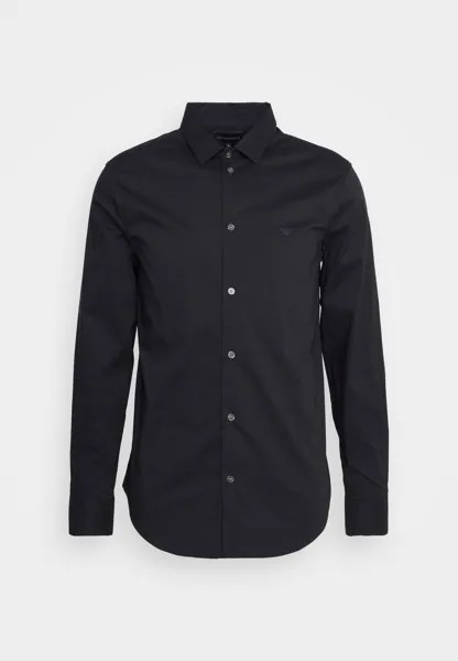 Классическая рубашка Camicia Emporio Armani, цвет blu navy