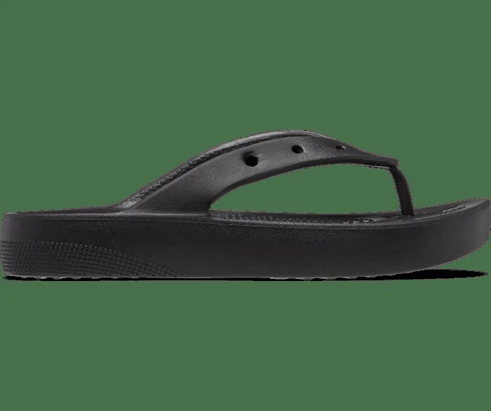 Вьетнамки женские Crocs CRW_207714 черные 38-39 EU (доставка из-за рубежа)