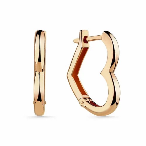 Серьги Яхонт, золото, 585 проба