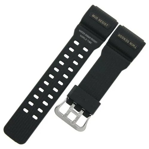 Ремешок CASIO, застежка пряжка, для мужчин, черный