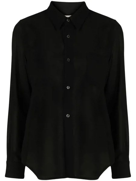 Comme Des Garçons рубашка с накладным карманом