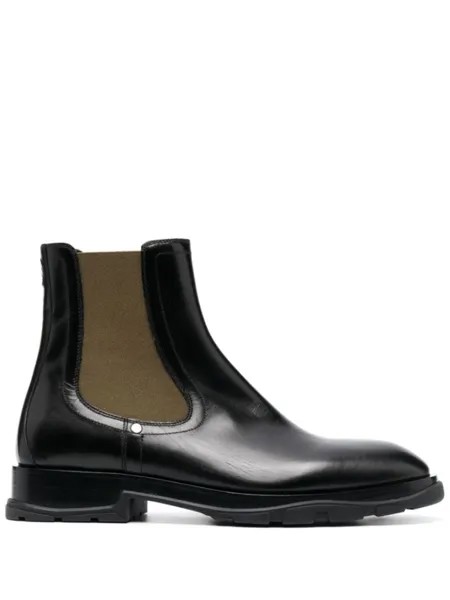 Alexander McQueen ботинки челси Stack, черный