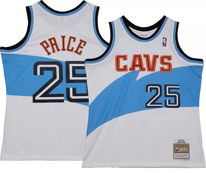 Мужская майка Mitchell & Ness Cleveland Cavaliers 1994 Марк Прайс № 25 Swingman