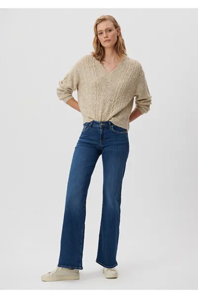 Джинсовые брюки Delidolu Indigo Mavi, синий