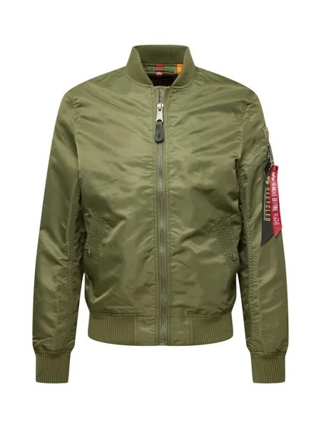 Межсезонная куртка Alpha Industries, зеленый