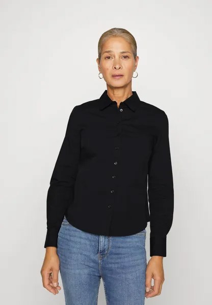 Рубашка Marks & Spencer, черный