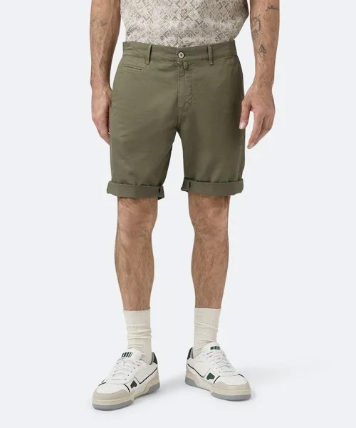 Тканевые брюки Pierre Cardin Lyon Bermuda, зеленый