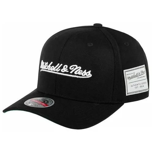 Бейсболка Mitchell & Ness для мужчин и женщин, размер 0, черный