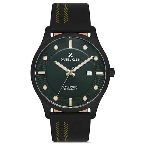 Наручные часы Daniel Klein Premium Daniel Klein 12986-6, зеленый, черный