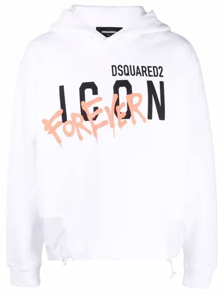 Dsquared2 logo-print pullover hoodie