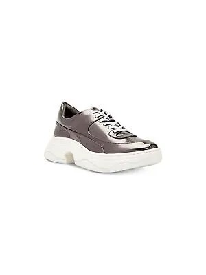 Женские кроссовки KATY PERRY Grey Metalic 1/2 Platform The Vandall Athletic Sneakers 6 M