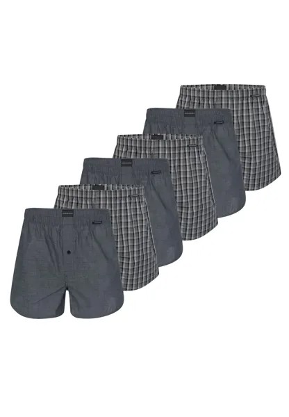 Боксеры Schiesser Boxershorts Web, черный