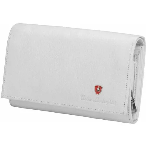 Кошелек Tonino Lamborghini Sport Elegance White, 17.7х11.5 см, кожа.