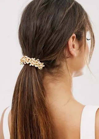 Золотистая заколка для волос с переплетенной лозой ASOS DESIGN-Золотой