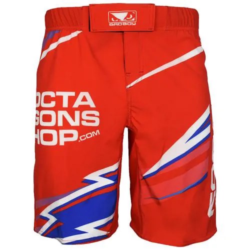 Шорты для MMA Bad Boy Pro Series Octagon Red/Blue 3XL