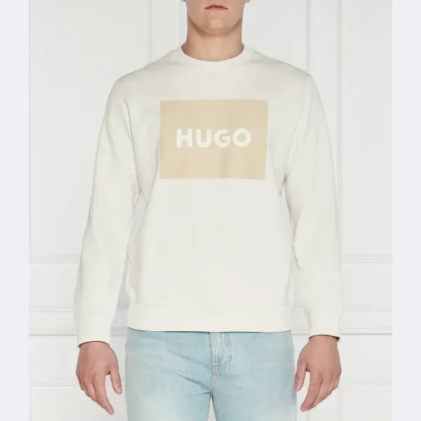 Толстовка Duragol стандартного кроя Hugo, экрю