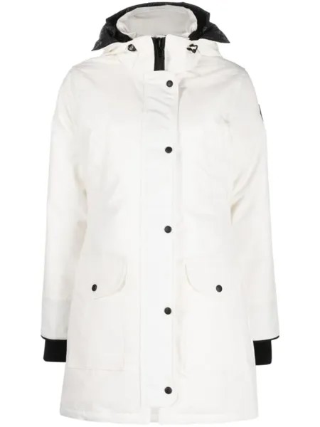 Парка Trillium с капюшоном Canada Goose, белый