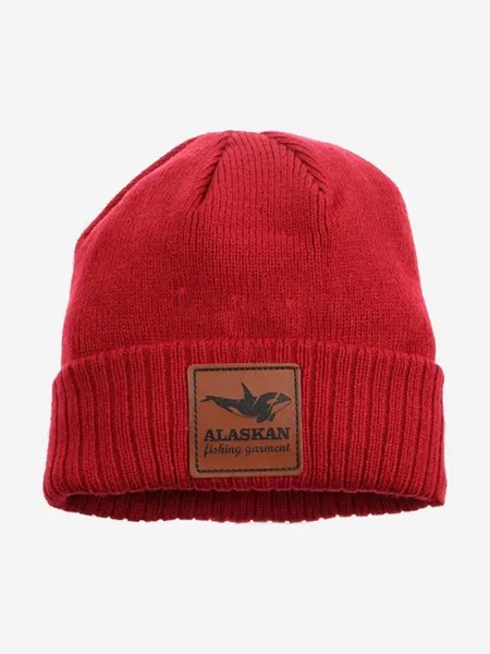 Шапка Alaskan Hat Beanie красная L, 52-54 (AWC037R), Красный
