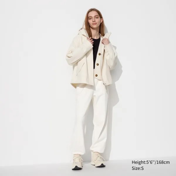 Спортивные брюки джоггеры UNIQLO, белый