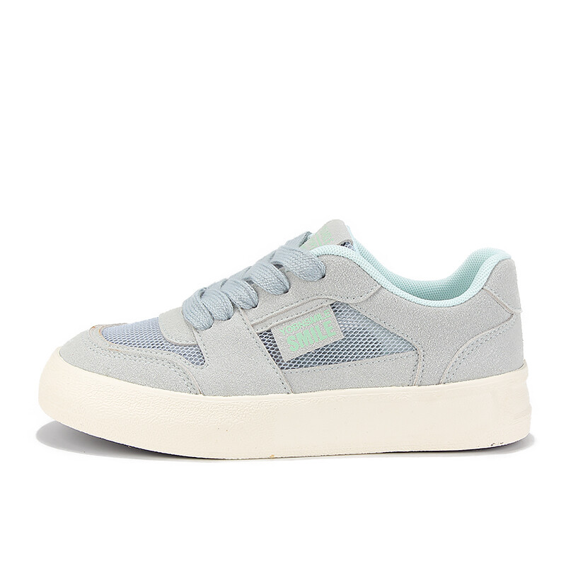 Кроссовки Yobn Uber Skateboarding Shoes Women's Low-top Moon Blue, голубой