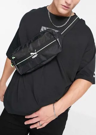 Черная сумка-кошелек на пояс с логотипом PUMA Mirage-Черный цвет