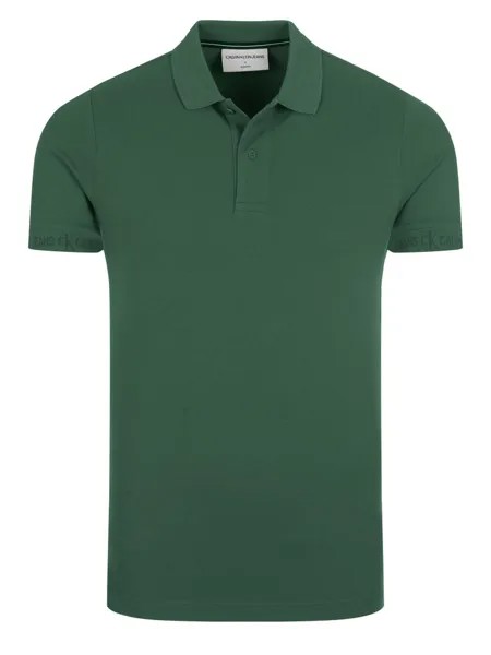 Рубашка поло Calvin Klein Jeans, зеленый