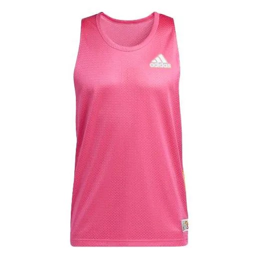 Футболка prd bos bb jrsy slim fit печать спортивная баскетбольная майка жилет Adidas, мульитколор