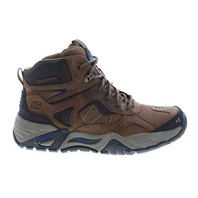 Мужские коричневые походные ботинки Skechers Relaxed Fit Arch Fit Recon Percival 204406 204406