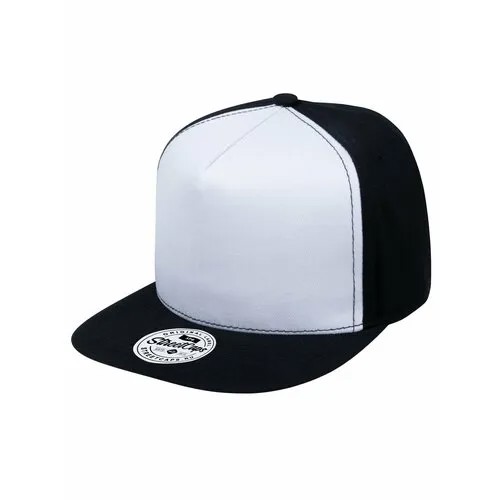 Бейсболка Street caps, размер OneSize, черно-белый