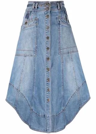 Ulla Johnson джинсовая юбка с завышенной талией