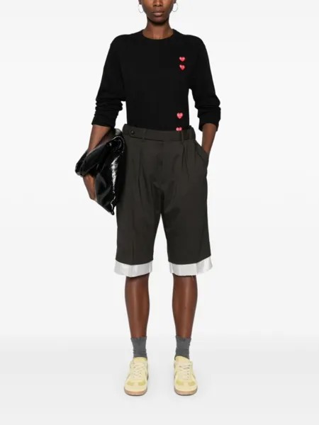 Comme Des Garçons Play футболка с принтом, черный